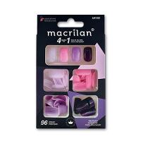 Macrilan Kit Unhas Médias 4 Cores C-96 Unidades Uk102 - 1