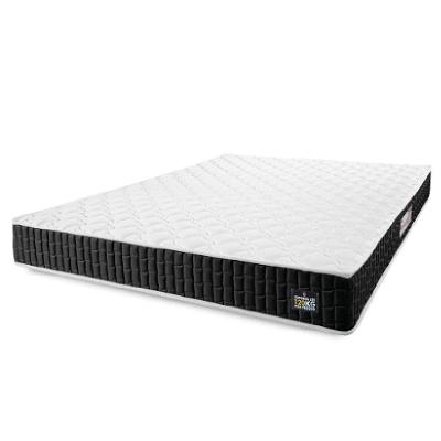 Colchão Casal Espuma New Millenium D33 138x188cm Branco Preto Hellen Estofados e Colchões