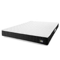 Colchão Casal Espuma D33 New Millenium 138x188x19cm Branco/preto Hellen Pret/branc - 1