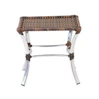 Jogo De 4 Cadeiras E Mesa Em Alumínio Garden  Argila - 5