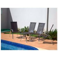 Jogo De 4 Cadeiras E Mesa Em Alumínio Garden  Argila - 10