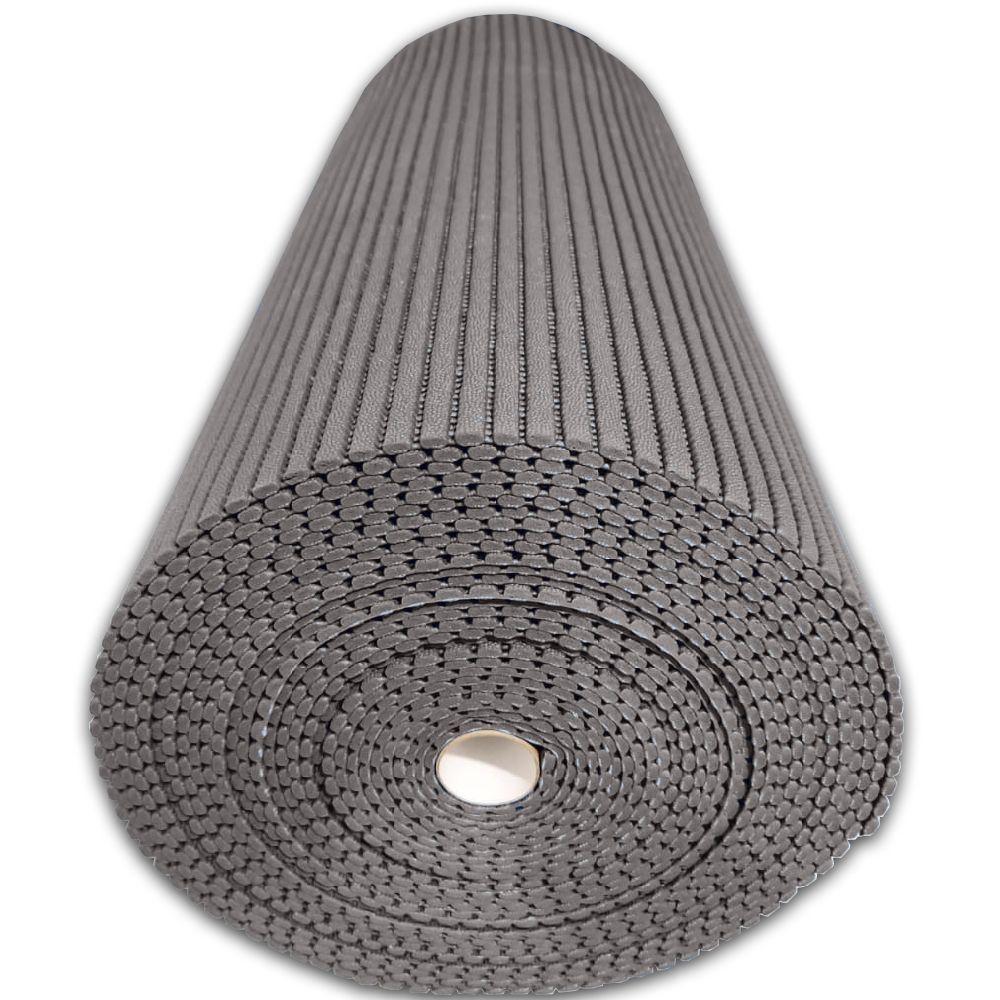 Tapete Passadeira Emborrachada Pvc Antiderrapante 0,65x3,00m Cinza - 7