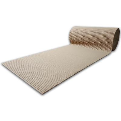 Tapete Passadeira Emborrachada Pvc Antiderrapante 0,65x3,00m Duna Bege