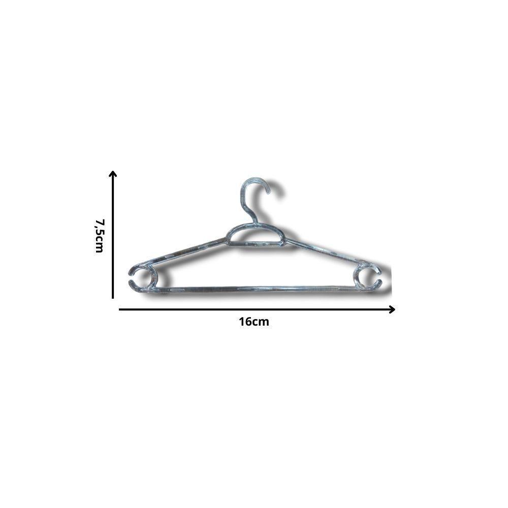 Kit 200un. Cabide Stilo Cristal - 2