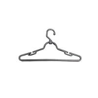 Kit 25un. Cabide Giratório Cavado Pp Preto - 1