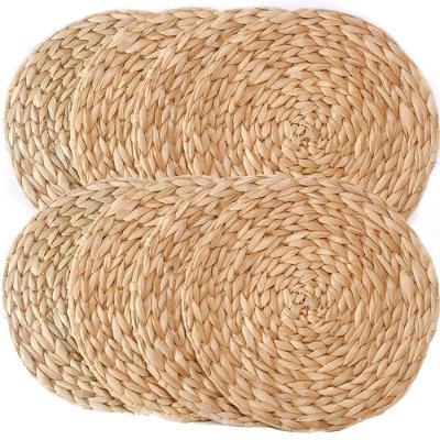 Jogo 12 Americano Fibra Natural Estilo Rústico 38cm