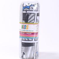 Jogo De Cama Infantil Solteiro Malha 100% Algodão Bene Casa Heróis - 3