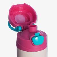 Garrafa Térmica Top Handle Com Adesivos Amigas Floral 500ml - 2