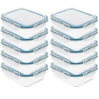 Kit 10 Pote De Vidro Com Tampa Hermética 1,5l 22x16,4x6,6 - 1