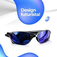 Oculos Sol Juliet Lupa Mandrake Masculino Proteção Uv + Case - 2