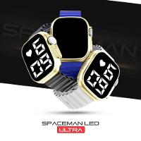 Relógio Feminino Digital Silicone Aço Inox Ultra Led + Caixa - 7