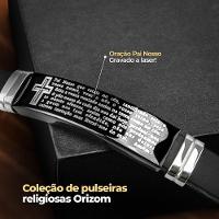 Relogio Masculino Preto Aço Inox + Caixa + Pulseira Pai Noss
