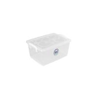 Mini Organizador Com Alça E Trava Bel Cristal 650ml - Ordene - 1