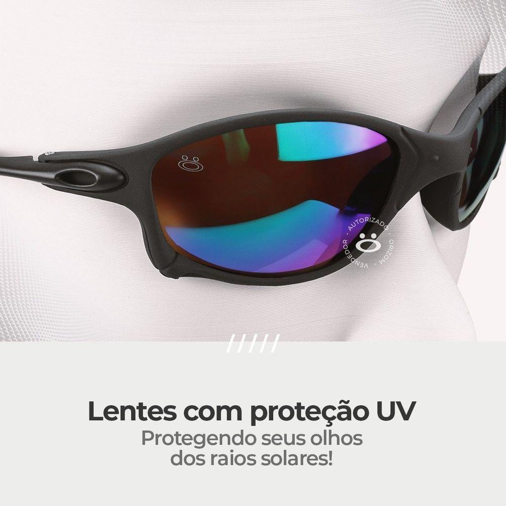 Oculos Sol Juliet Lupa Metal Proteção Uv Mandrake + Case - 8