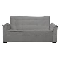 Sofá 3 Lugares Confortável 2 Metros Havana Bellamado Cor:cinza - 2