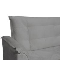 Sofá 3 Lugares Confortável 2 Metros Havana Bellamado Cor:cinza - 3