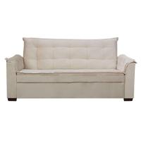 Sofá 3 Lugares Confortável 2 Metros Havana Bellamado Cor:bege - 3