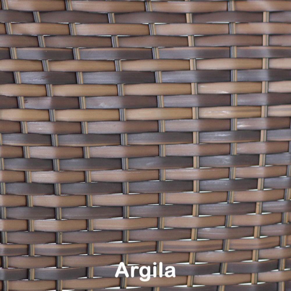 Conjunto De Cadeiras E Mesa De Centro área Trama Original Argila - 2