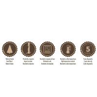 Faca Para Churrasco Em Aço Inox E Cabo Vermelho Polywood 10" - Tramontina - 3