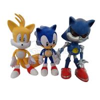 Kit 3 Bonecos Metal, Tails, Sonic 16Cm Videogame 2 - 1