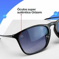 Relogio Aço Preto Masculino + Proteçao Uv Oculos Sol + Case Casual Social Ajustavel Analogico - 6