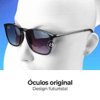 Relogio Aço Preto Masculino + Proteçao Uv Oculos Sol + Case Casual Social Ajustavel Analogico - 9