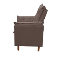 Poltrona De Amamentação Com Puff Isabella Bellamado Cor:marrom - 3