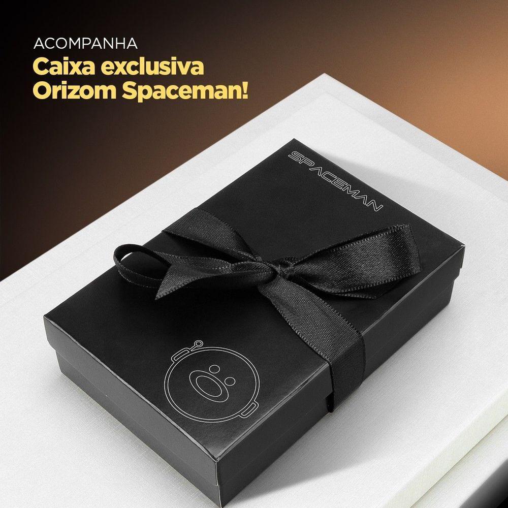 Caixa + Corrente Aço Inox Prata + Pingente Cruz Pai Nosso Estiloso Proteção Qualidade Premium Casual - 6