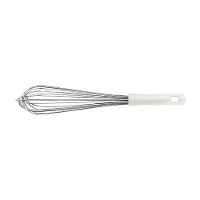 Batedor Manual Profissional Em Inox Com Cabo Em Polipropileno Branco 40cm - Tramontina - 1