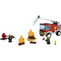 Lego City Caminhão Dos Bombeiros Com Escada - 60280
