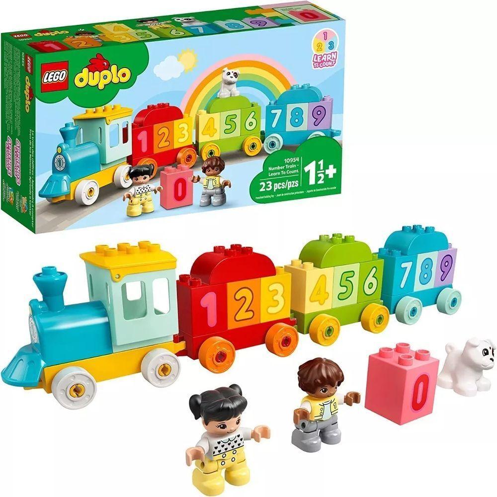 Lego Duplo Trem Dos Números Aprender A Contar - 10954 - 1