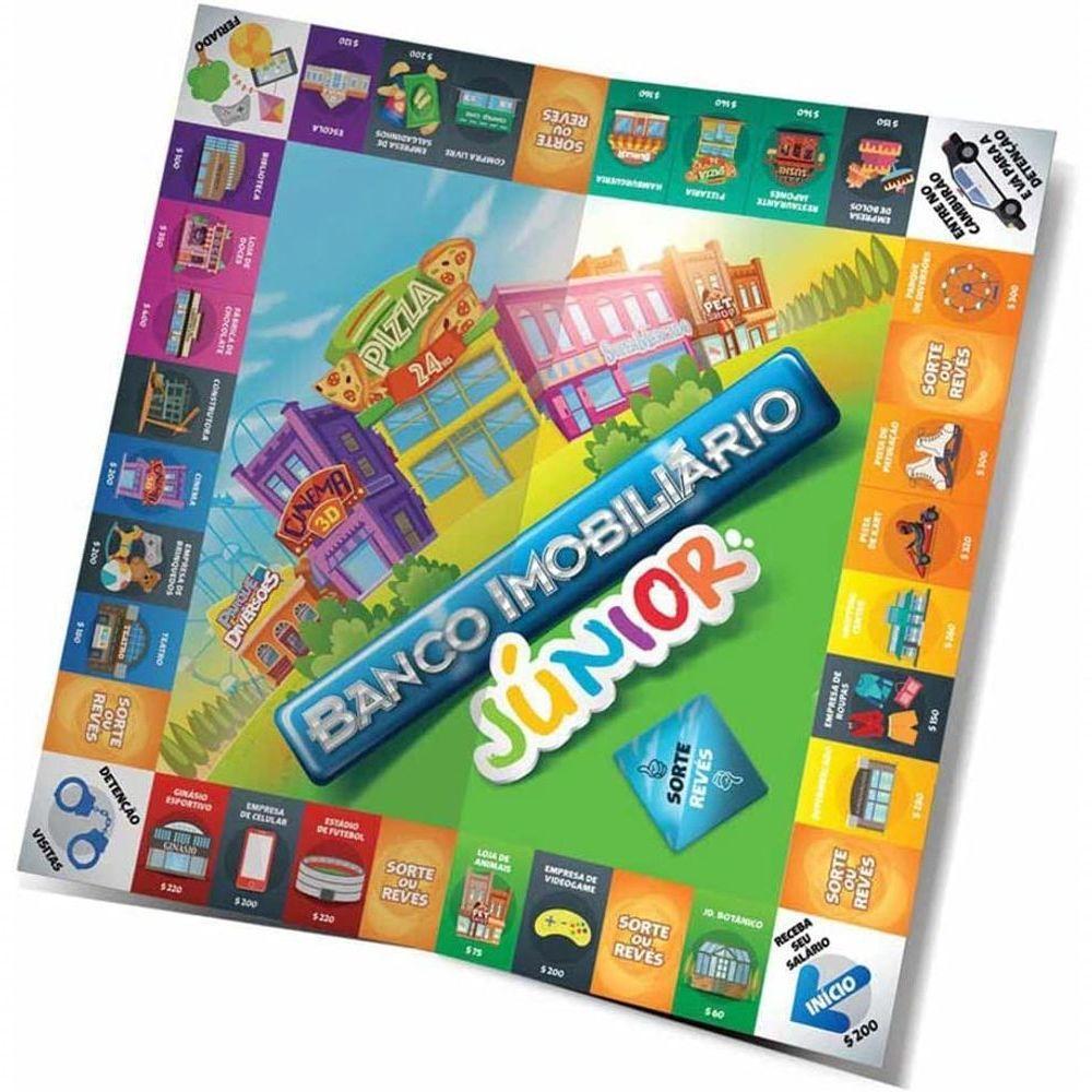 Jogo Banco Imobiliário Junior - Estrela - 2