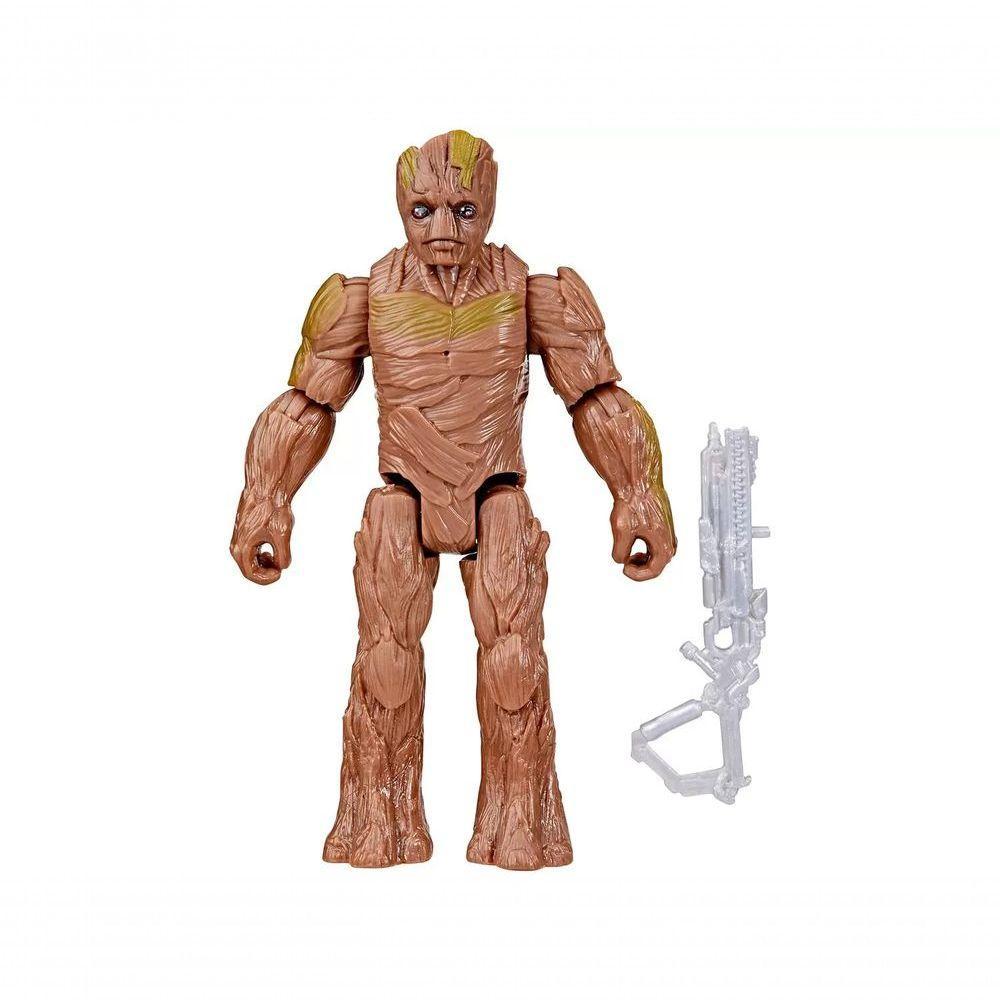 Boneco Marvel Guardiões Da Galáxia Vol.3 Groot 10cm - Hasbro F6666 - 3