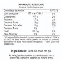 Kit 3 Coco Milk Unilife Leite De Coco Em Pó 200g - 2