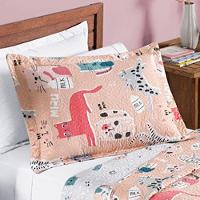 Kit Cobre Leito Colcha Solteiro Infantil Fantasy Dupla Face Microfibra 2 Peças - Gatinha Rosê - 3