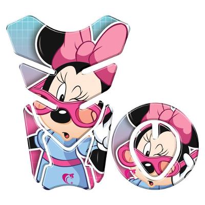Protetor Tanque E Bocal Adesivo Moto Honda Até 2017 Minnie Cor Rosa