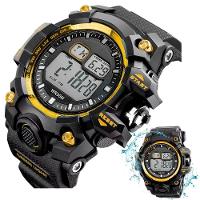 Relogio Digital Prova Dagua Ajustavel Silicone Grande - 1