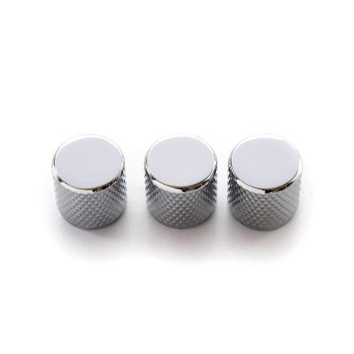 Knob Metal Instrumentos Cromado (3 Unidades) Spirit Ktl-cr [f035]