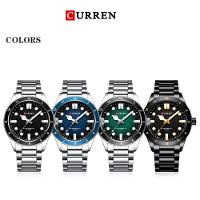 Relógio De Quartzo Masculino Pulseira De Aço Inoxidável Design Classico Impermeavel Preto