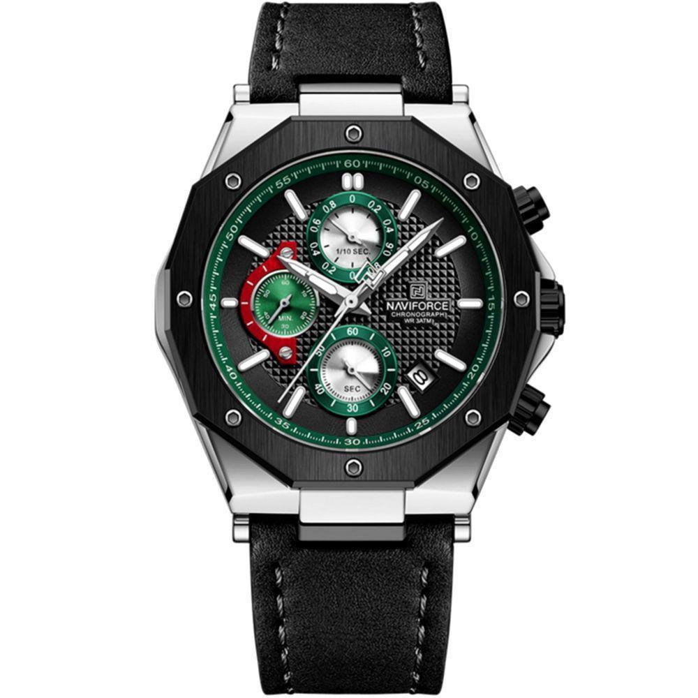 Relógio De Pulso Masculino Esportivo Movimento De Quartzo à Prova D\' água Preto - 1