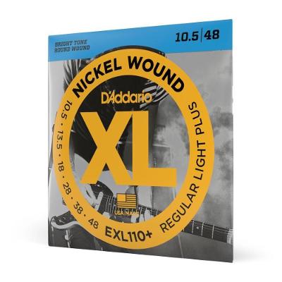 Encordoamento Guitarra 10.5-48 D Addario Xl Nickel Exl110+ [f035]