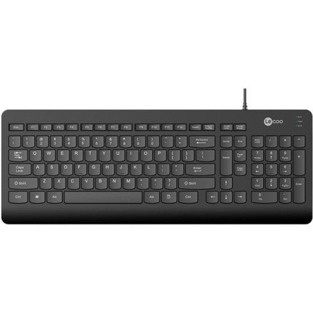 Teclado Lecoo Kb103 Usb Preto [f002] - 1