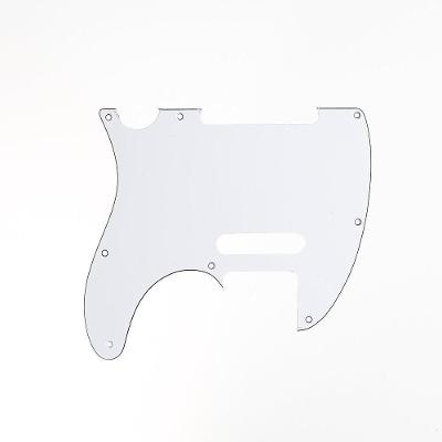 Escudo Para Guitarra Tele 62 Branco 3p Spirit 310-wh [f035]
