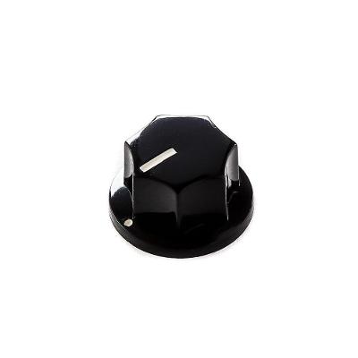 Knob Plástico Instrumentos Preto (3 Unidades) Spirit Kjb-s [f035]