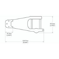 Ponte Sistema Trêmolo Guitarra Bigsby Cromada Spirit B70-cr [f035] - 2