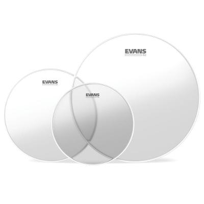 Kit De Peles Fusion G2 Transparente Evans Etp-g2clr-f [f035]