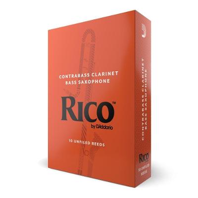 Palheta Clarineta Contrabaixo 1.5 (10 Peças) Daddario Rico [f035]
