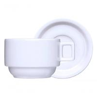 Jogo De 8 Xicaras De Cha Bar Hotel Com Pires Porcelana