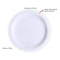 Conjunto 10 Pratos De Mesa Porcelana Raso Iguaçu - Germer - 3