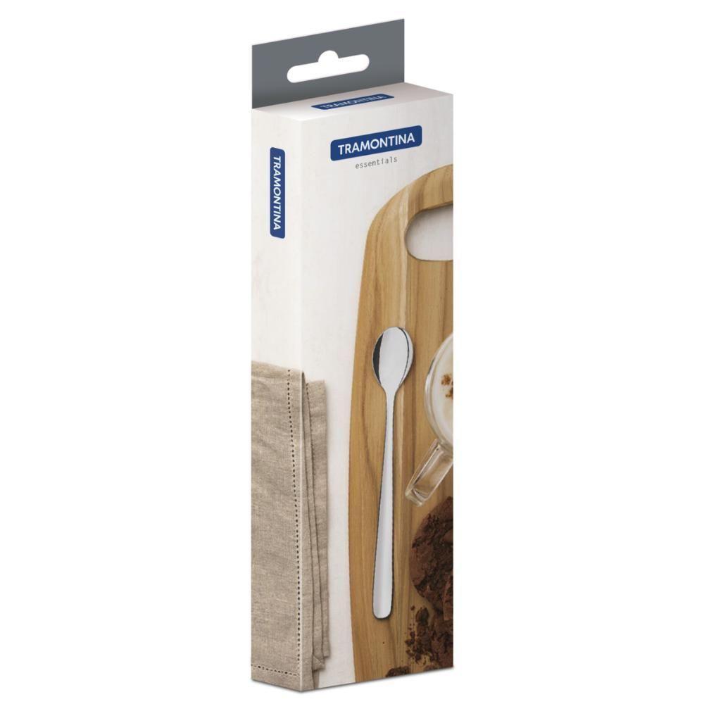 Jogo De Colheres Para Latte Tramontina Amazonas Inox 6 Peças - 2